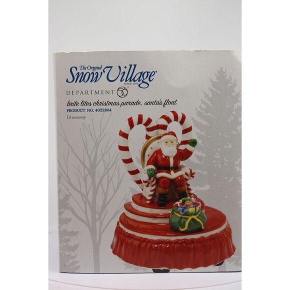 Dept 56 Snow Village - Brite Lites Christmas Parade, Santa's Float - Picture 5 of 5